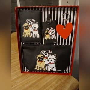 Marc Tetro Dog Print Women's Bag Set